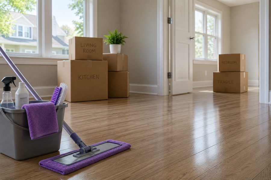 Move in and move out cleaning